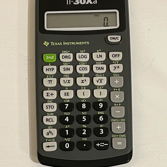 Texas Instruments TI-30Xa Scientific Calculator w/ Case - Used tested - Picture 5 of 14